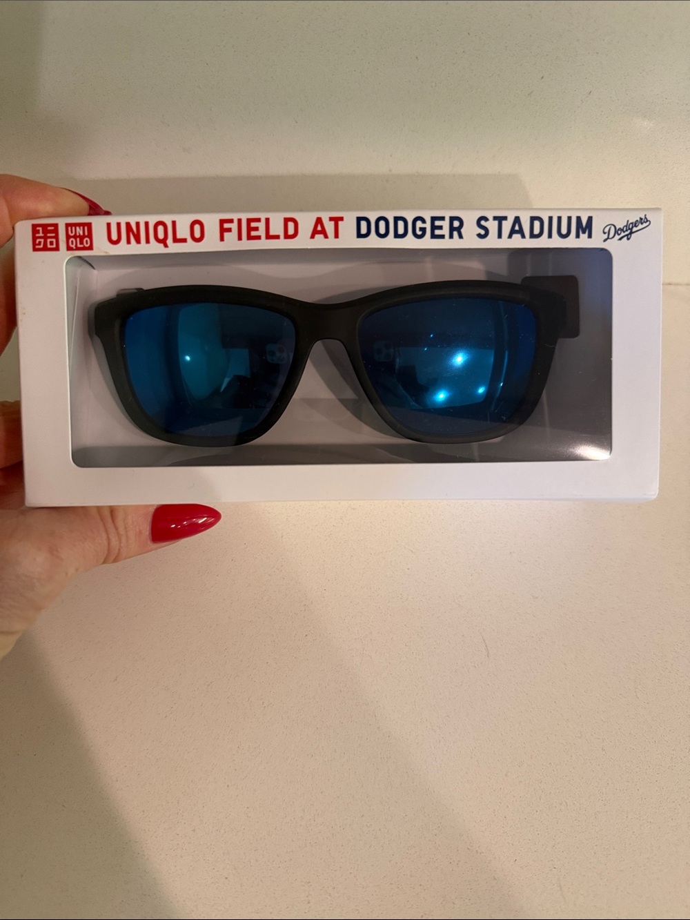 Sunglasses in packaging